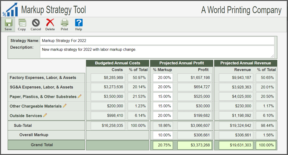 Compare your costs and rates