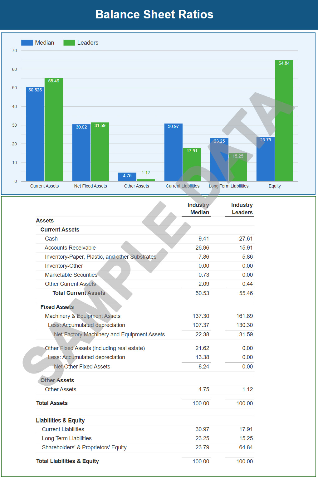 Balance Sheet Ratios